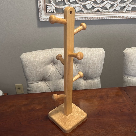 Wooden Mug‎ or Jewelry Tree Stand - Picture 2 of 10